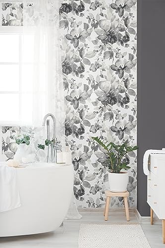 Inkwell Watercolor Garden Floral Prepasted Wallpaper